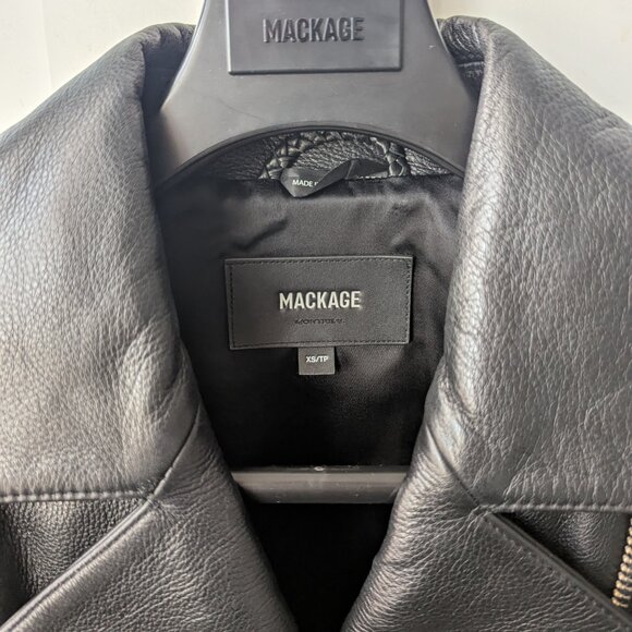 Mackage Xenia Leather Jacket (BRAND NEW) - Picture 4 of 9